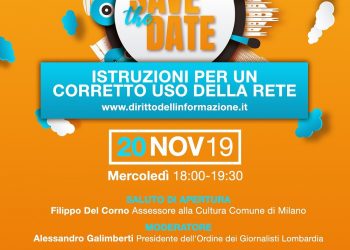 Il prof. Ruben Razzante presenta il suo portale alla Palazzina Liberty, Largo Marinai d’Italia
