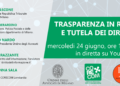 Trasparenza in Rete e tutela dei diritti