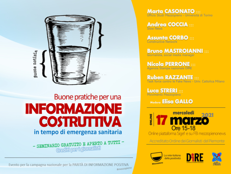 Informazione costruttiva: come valorizzare le buone notizie