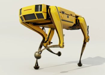 A BERGAMO DEBUTTA SPOT, IL PRIMO CANE ROBOT MESSO A GUARDIA DI UN CANTIERE