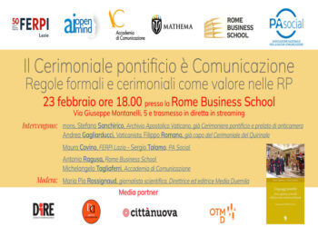 “IL CERIMONIALE PONTIFICIO È COMUNICAZIONE”