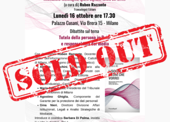 SOLD OUT EVENTO DI PRESENTAZIONE DEL LIBRO “I (SOCIAL) MEDIA CHE VORREI”