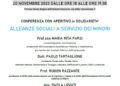 PRIMA GIORNATA DI SENSIBILIZZAZIONE SUI DIRITTI DELL’INFANZIA E DELL’ADOLESCENZA
