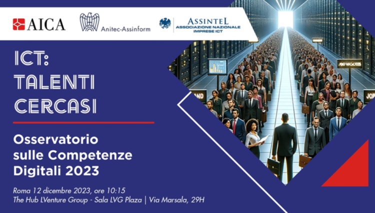 OSSERVATORIO SULLE COMPETENZE DIGITALI 2023: SERVONO PROFESSIONISTI ICT