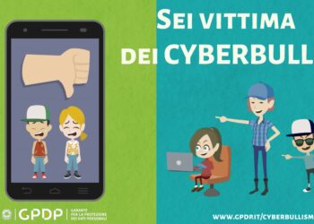 I MINORI POSSONO RICHIEDERE AL GARANTE LA RIMOZIONE DEI CONTENUTI OFFENSIVI ONLINE