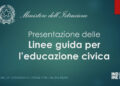 NUOVE LINEE GUIDA PER L’EDUCAZIONE CIVICA